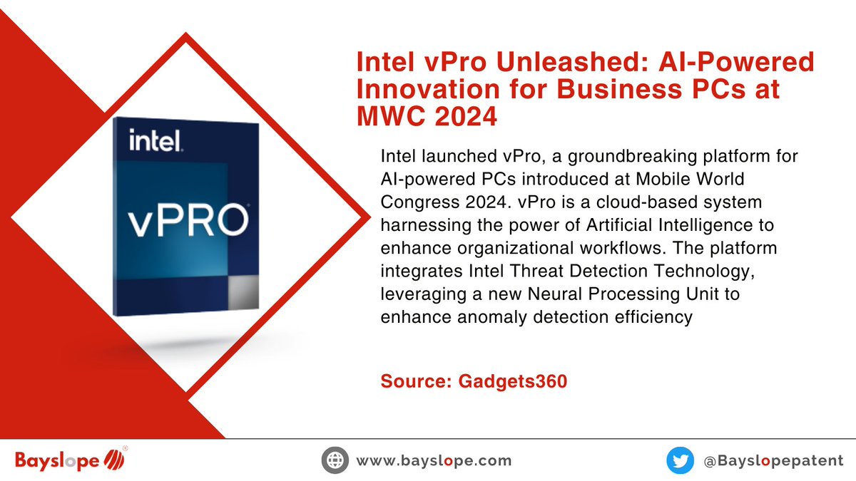 Intel vPro revolutionizes business PCs with AI-powered innovation at MWC 2024. 

#IntelvPro #AI #BusinessPCs #MWC2024 #TechInnovation #CloudComputing #IntelThreatDetection #NeuralProcessingUnit #AIIntegration #WorkflowEnhancement #TechTrends #InnovationLeadership