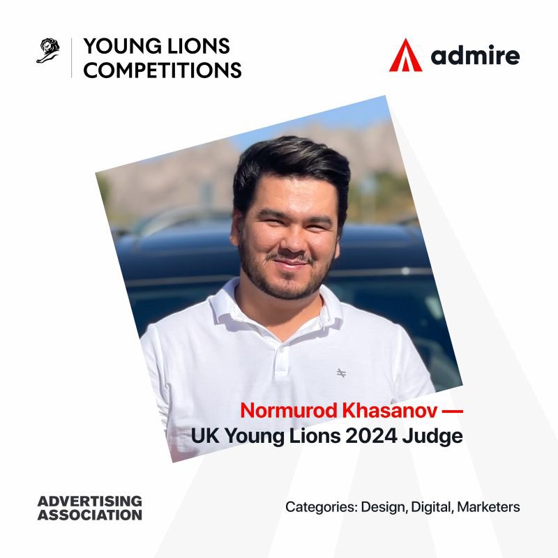 “It is a great honor for me to be a judge of such a large-scale award. And this is a large responsibility for me and our agency.” 

@Cannes_Lions 

#younglions #uk #canneslions #canneslions2024 #admire