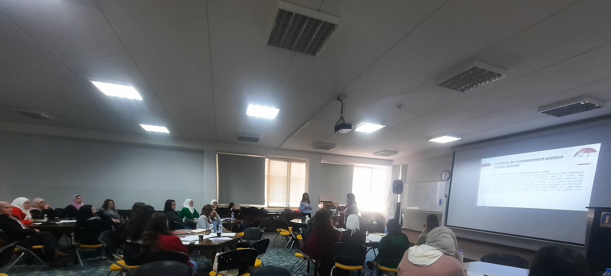 Productive day at the middle school workshop, focusing on Project-Based Learning. A collaborative session to enhance teaching strategies and cultivate engaging learning experiences! 🍎📊 #TEACHers #PBLTraining @Hhhsinfo @DidiSaleh10 @HibaKanbar