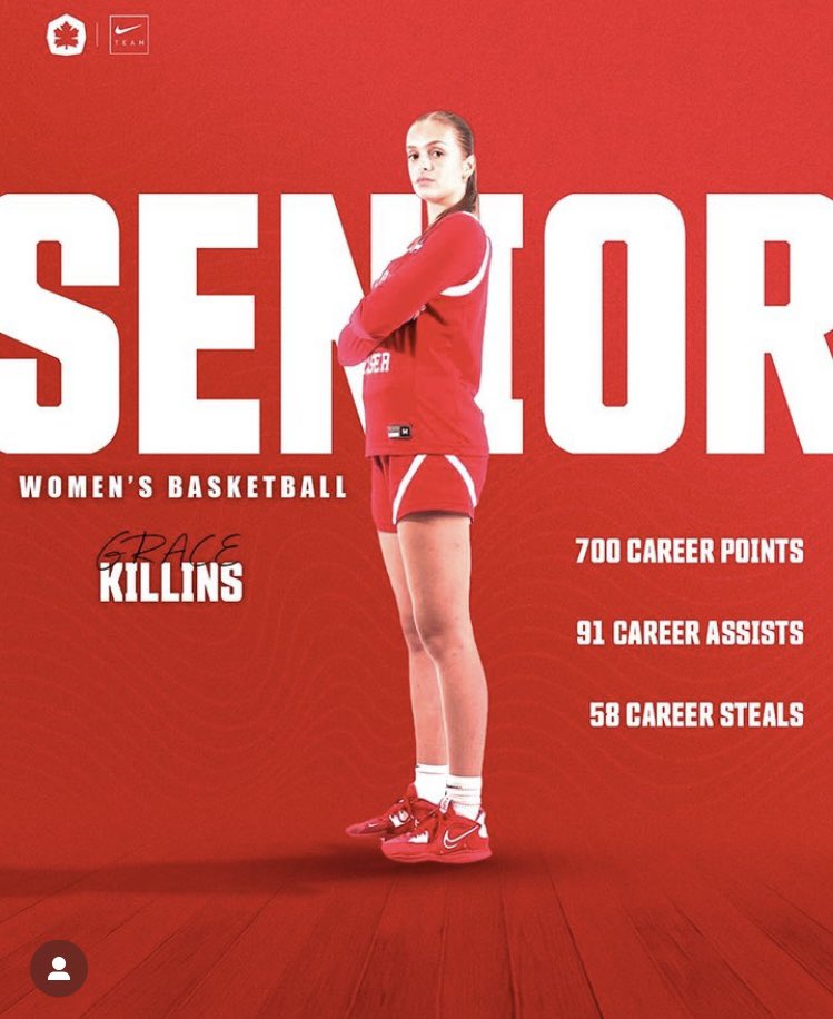 Join us tonight as we celebrate our amazing seniors Grace Killins and Jessica Wisotzki!

🆚 Western Washington
📍West Gym at SFU
🕒 5:15 tip off
📺 YouTube