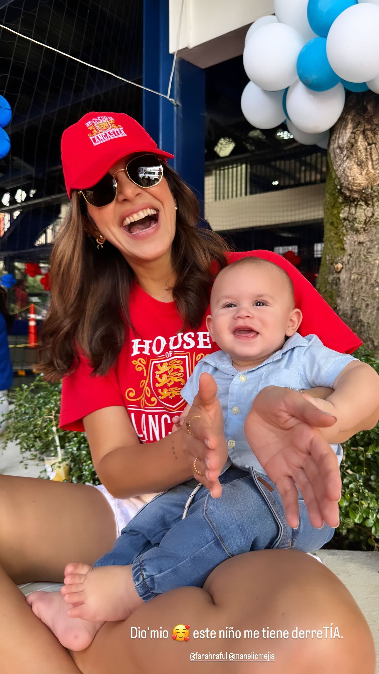 Pamela y Baby de Farah