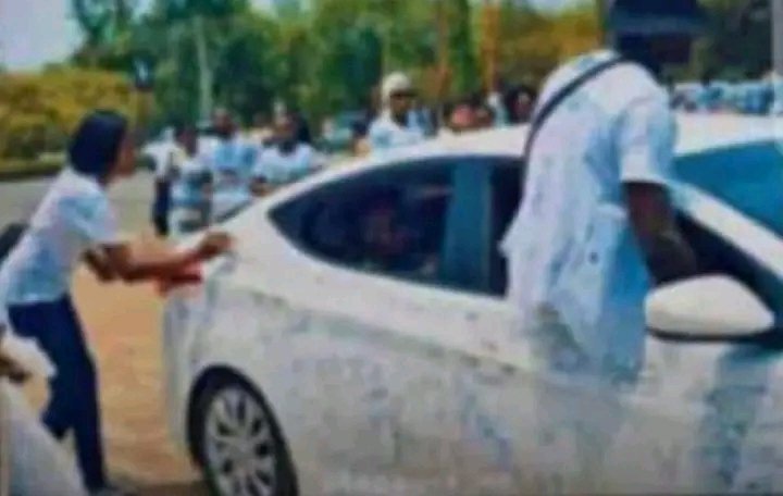 K9Kitty28's tweet photo. Sign out everybody dey use white shirt Pablo dey use white car https://t.co/njlaJrBYra