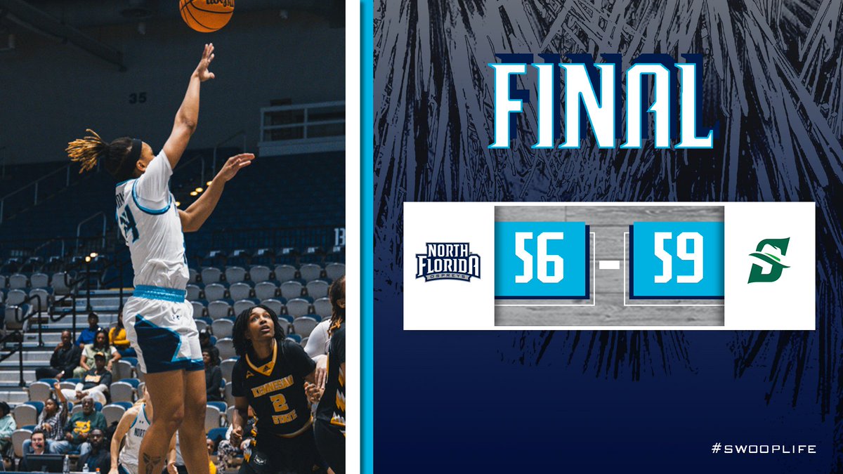 Final from DeLand. Thank you to the fans that have followed along and supported us throughout this season 💙 #SWOOP