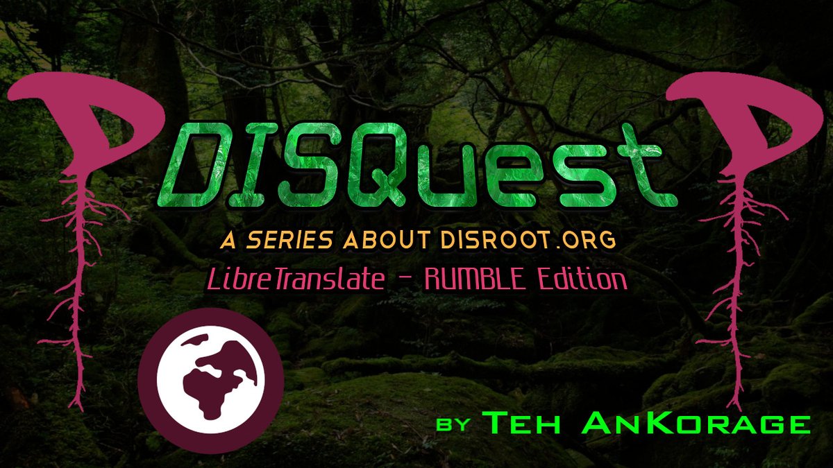 RagnarAnkorage's tweet image. !!! SPECIAL RUMBLE RELEASE !!!

&quot; Use LibreTranslate to See What&apos;s Being Said!&quot;

Rumble: rumble.com/v4fw6tx-use-li…

SKål!

#TehAnKorage #disquest #libretranslate #disroot #ethical #private #secure