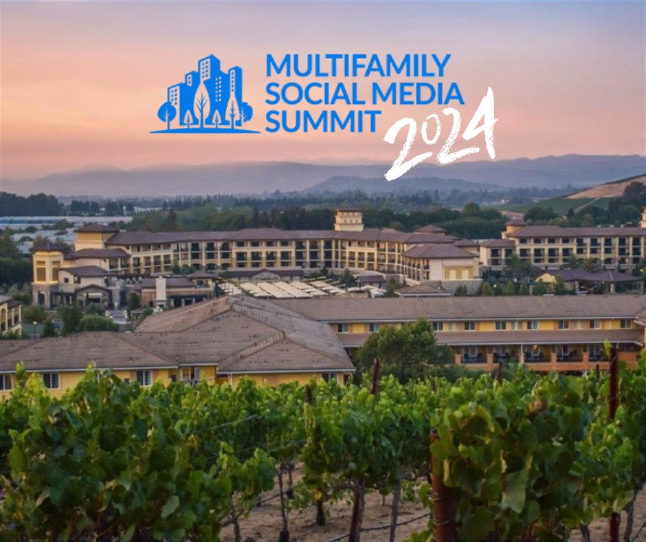 Repost if you're counting down to warm weather, delightful wine, valuable knowledge, and meaningful connections at #MultifamilySMS this year! 😍