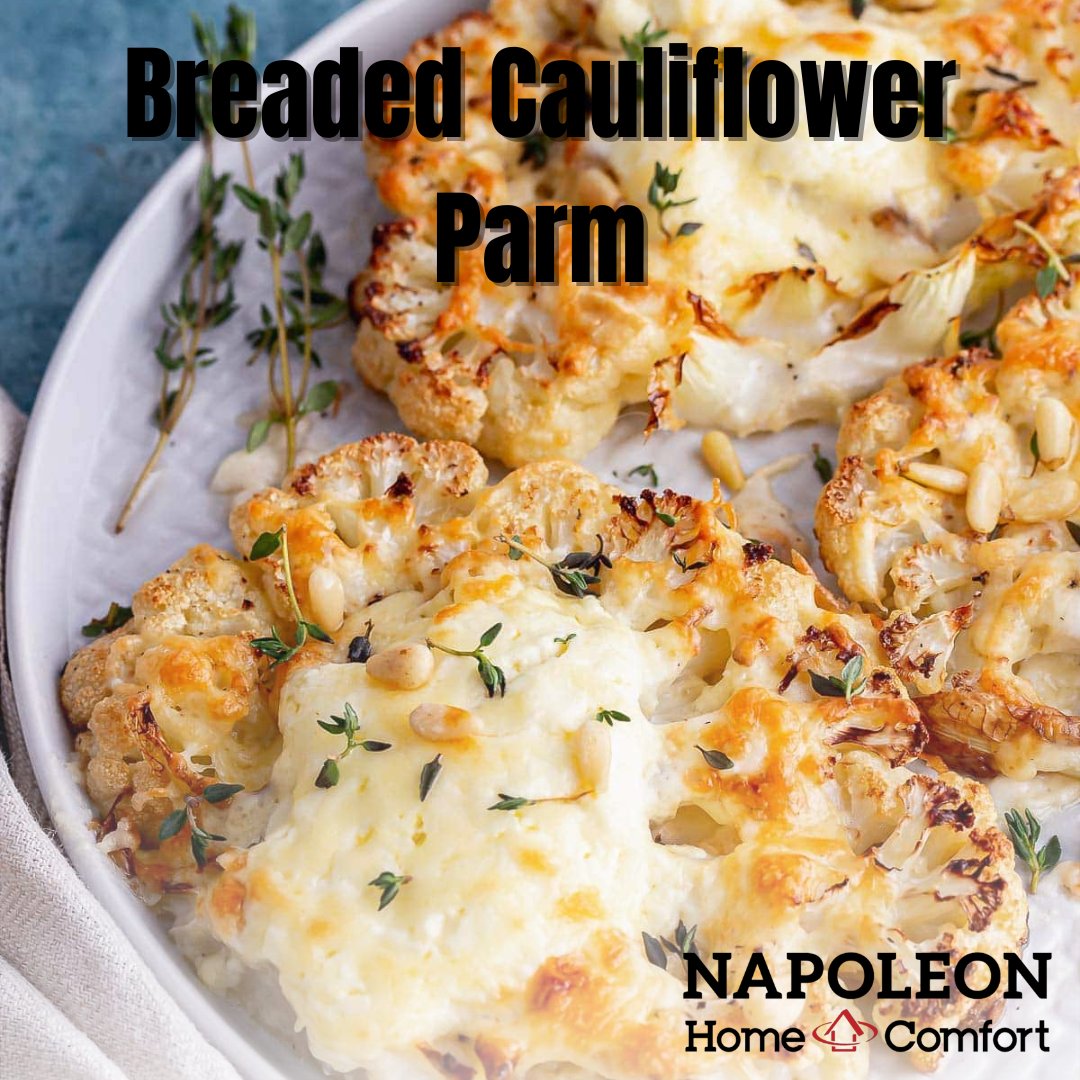 Did you miss last weeks Grill and Chill recipe? Don't deprive yourself of this decadent, mouthwatering meal. Breaded Cauliflower Parm 🤤🔥 The team outdid themselves with this one. Follow along every Friday for new recipes. Happy grilling!  #GrillRecipe #FoodInspiration