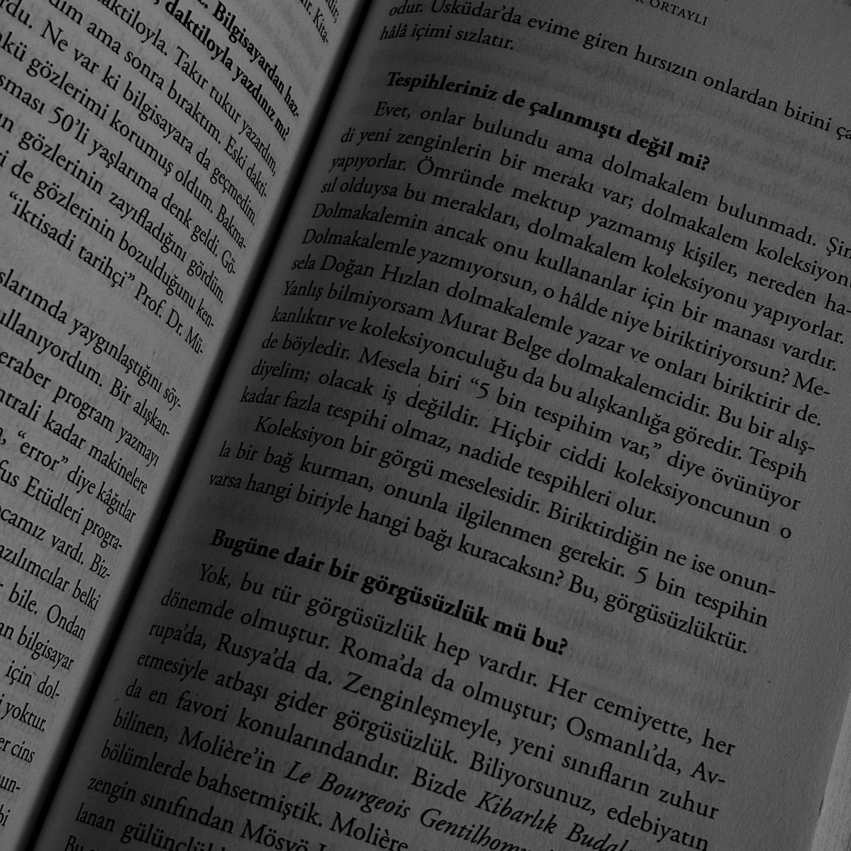 5 bin tespihin varsa hangi biriyle hangi bağı kuracaksın  ?