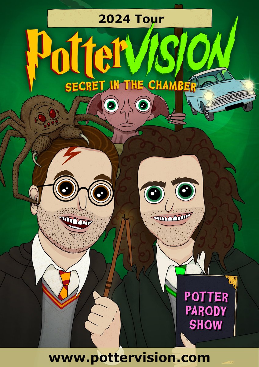 2024 UK and Ireland Tour!

We’re back all over the British Isles with our sequel show based on the Chamber of Secrets. Lots of dates already booked in with more to be announced soon!

Check out all the latest dates and ticket links at pottervision.com