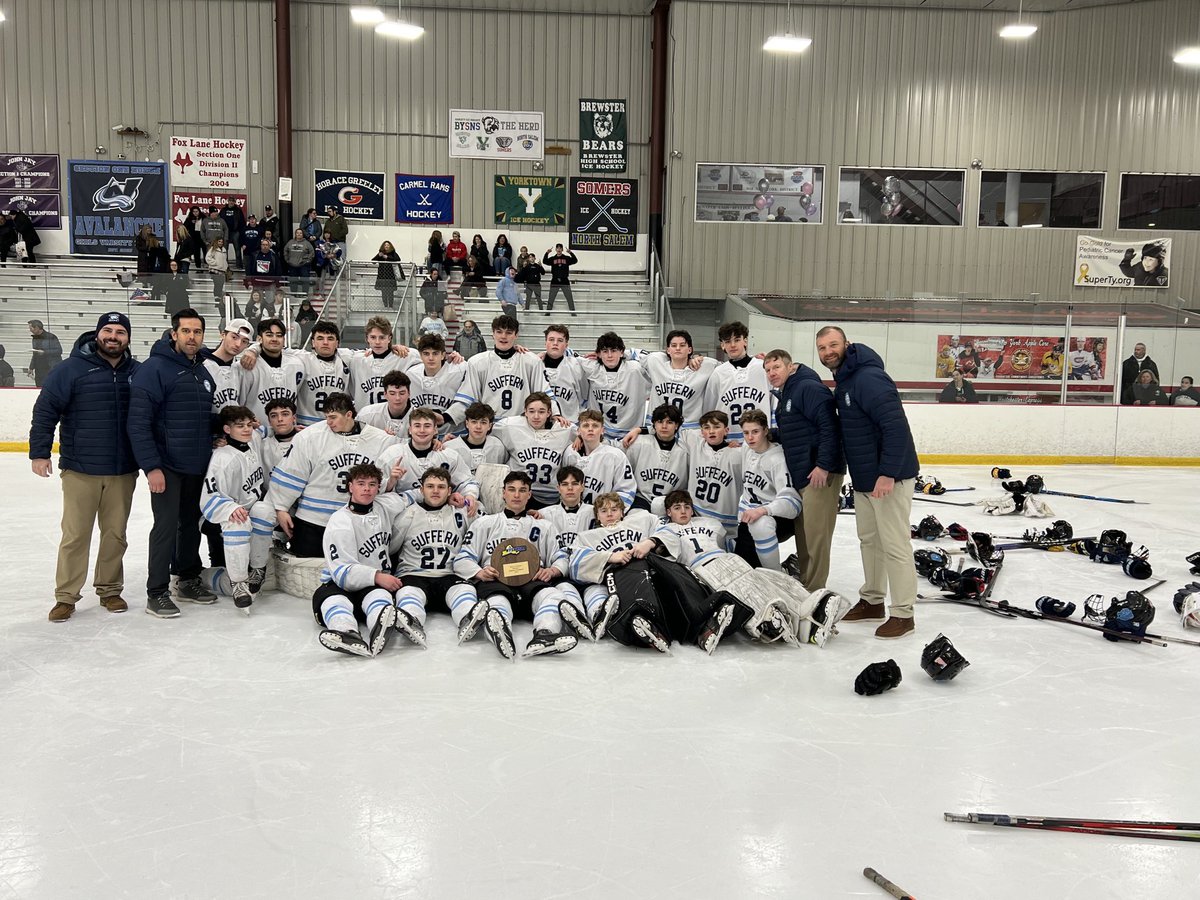 SecOneAthletics's tweet image. Suffern advances to the ⁦@NYSPHSAA⁩ Final Four defeating Monroe-Woodbury by a score of 11-0. ⁦@SuffHock⁩ ⁦@SuffernSports⁩