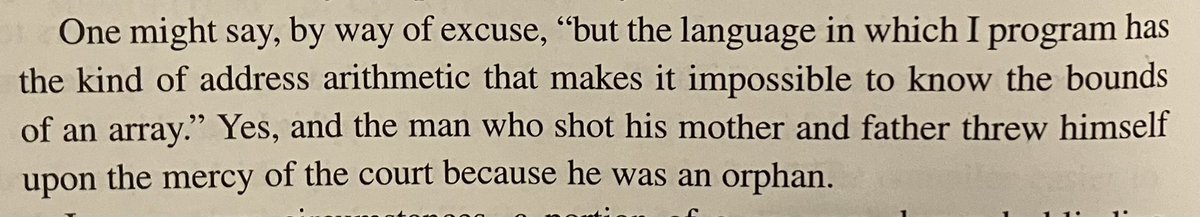 I did not expect a compiler book to be this brutal. #unexpectedchutzpah