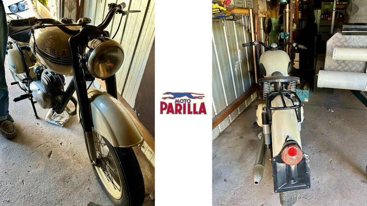RunMotoRun's tweet image. We&apos;ve got a Parilla puzzle on our hands, and we could use your help! Can anyone identify the year and model of this motorcycle? Your insights are golden! 🏍️✨ #HelpIdentify #ParillaPuzzle