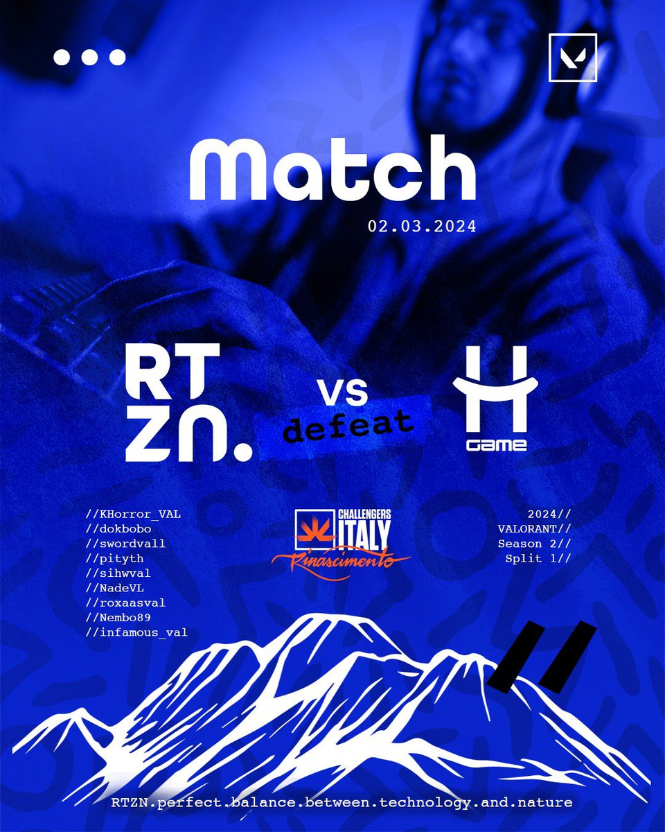 RtznEsports's tweet photo. La strada é ancora lunga ma la voglia di migliorare insieme é tanta.

Il duro lavoro ripaga sempre, costanza e olio di gomito per colazione in vista della partita di domani 💥🔨🔵

#goRTZN 💙

@valleague_it  @PGEsportsIT 
#VALORANT #VALrinascimento #Sognatori https://t.co/ia54BxptNz