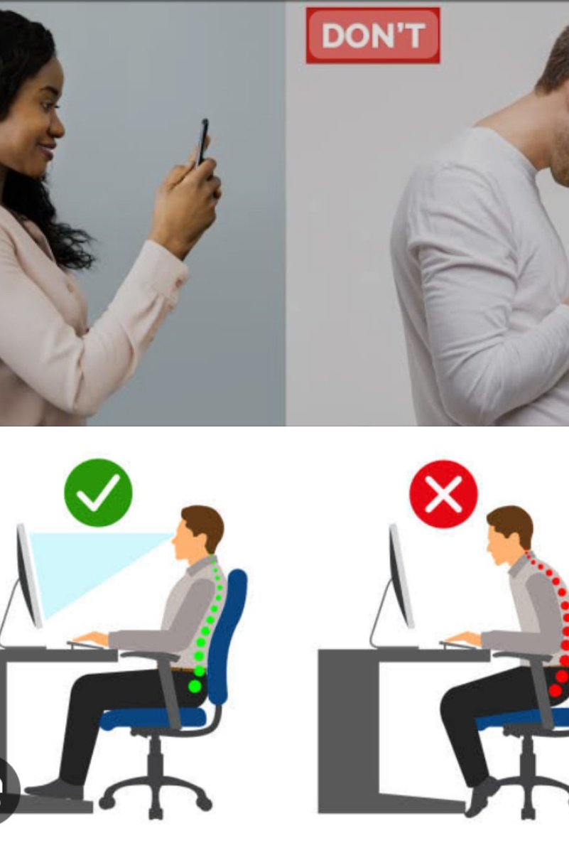 Before reaching for Diclofenac, Paracetamol or Ibuprofen, your poor sitting posture while using your phone or laptop could be the cause of your constant back pain.
Like and comment your thoughts
#healthtip
#backpain
#phone
#laptop