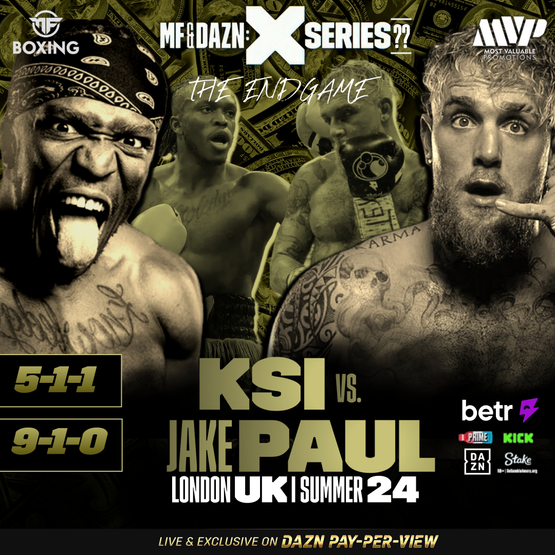 Ksi Vs Jake Paul - The Endgame #misfitsboxing #daznfightclub #xseries013