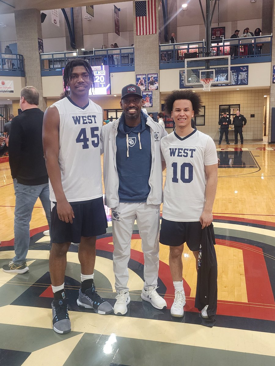 CovenantDayBB (@covenantdaybb) on Twitter photo Congratulations to <a href="/eliijahgreen/">Elijah Green</a> and <a href="/MikeJr_Marcus/">Michael Marcus Jr</a>, who officially played their last high school game as they competed in today's <a href="/NCISAA1/">NCISAA</a> All-Star Game. The boys finished their careers with a win as the West was victorious over the East with a score of 134-120.
#HISGLORY Congratulations to <a href="/eliijahgreen/">Elijah Green</a> and <a href="/MikeJr_Marcus/">Michael Marcus Jr</a>, who officially played their last high school game as they competed in today's <a href="/NCISAA1/">NCISAA</a> All-Star Game. The boys finished their careers with a win as the West was victorious over the East with a score of 134-120.
#HISGLORY