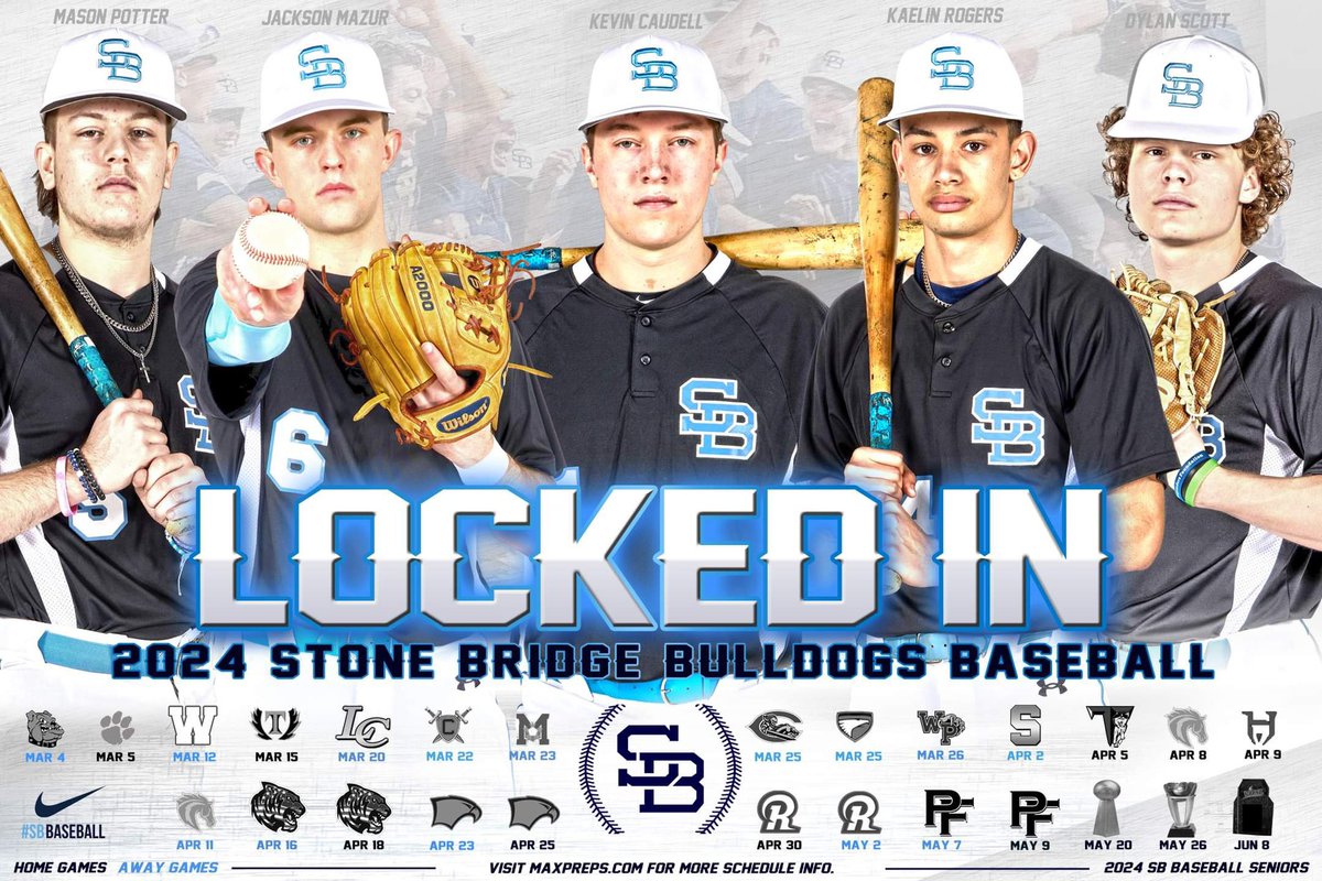 SBHS Baseball (@sb_baseball) on Twitter photo 2024 Stone Bridge Baseball Schedule
#LockedIn #TeamBaseball #Together
<a href="/LSBR11/">LSBR</a> <a href="/NoVAHSBB/">NoVA HS Baseball</a> @PBRVADC_Nolan <a href="/hatfieldsports/">Matthew Hatfield</a> 2024 Stone Bridge Baseball Schedule
#LockedIn #TeamBaseball #Together
<a href="/LSBR11/">LSBR</a> <a href="/NoVAHSBB/">NoVA HS Baseball</a> @PBRVADC_Nolan <a href="/hatfieldsports/">Matthew Hatfield</a>