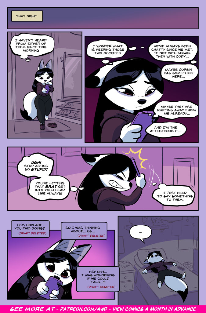 Public Comic Update - Foxy Surprise Part 7
(See it a month in advance on the pa-tre-on) 