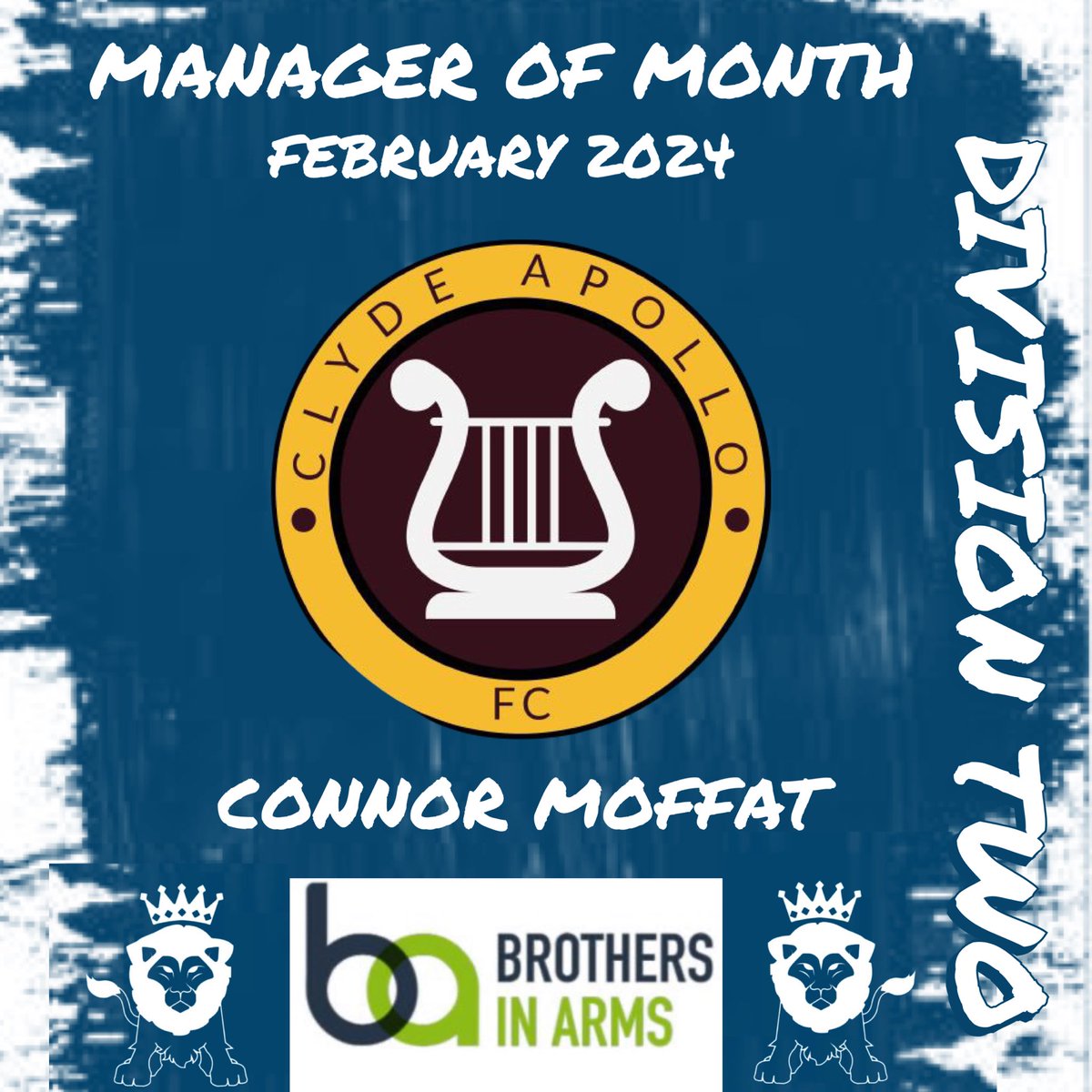 Our @BIAtogether Managers of Month for February 👏👏👏👏 @ScotAmFA @scottish_aff @refsix @ftsc0res @SnJsFootyFocus