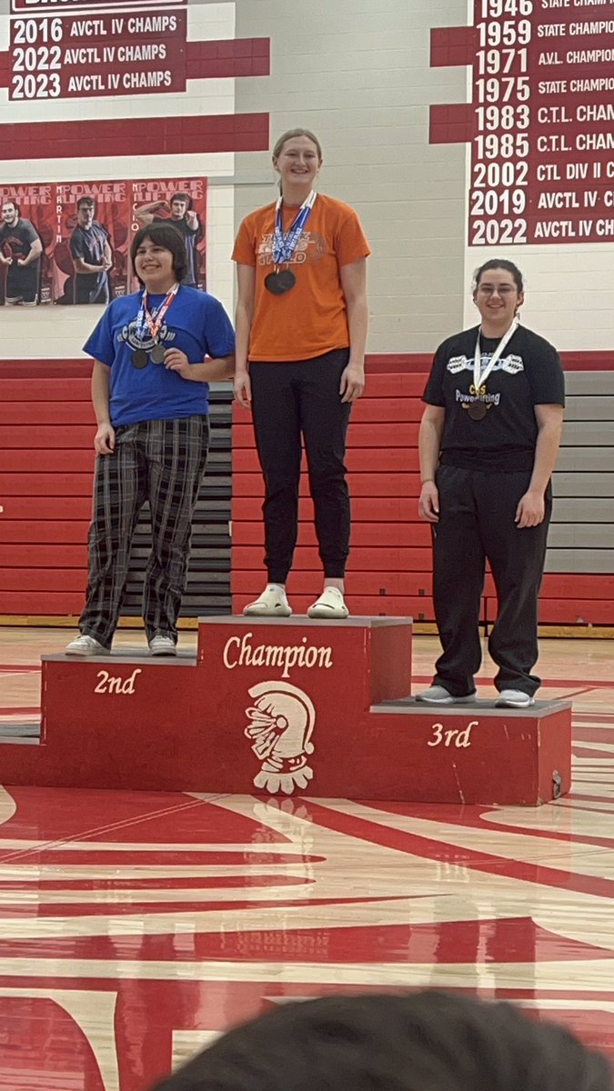 State powerlifting Champion! 💪🏻 <a href="/claira_dannefer/">Claira Dannefer</a>
