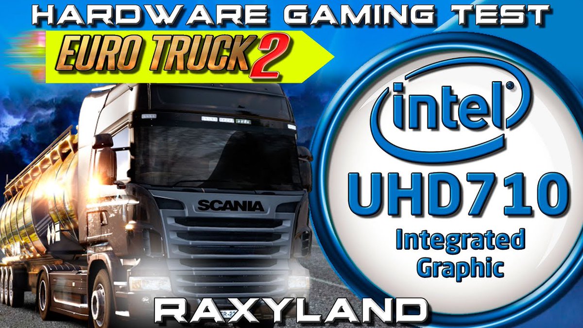 RAXYLAND_HGT's tweet photo. 🎮Test in 🚚 Euro Truck Simulator 2

🔥Pentium G7400 🔵Intel UHD 710

Video:
https://t.co/GWGs6jqx7B

🚚 Euro Truck Simulator 2 Videos :
https://t.co/BEoYynL5x1

/////////////////////
#eurotrucksimulator2 #eurotrucksimulator #intelhd #intelhdgraphics #1080p
/////////////////// https://t.co/66FQZDN1RN