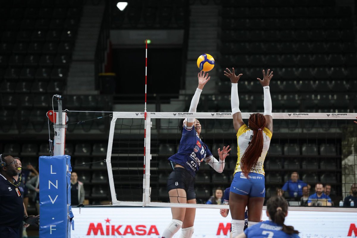 Défaite de nos filles 0 set à 3 contre Béziers lors de la 23 ème journée du Championnat LAF. 

MVP Victoria Pilar 

RDV pour le prochain match à domicile le 23 Mars à 17h00 au Palais des Victoires face à Chamalieres 🏐 !