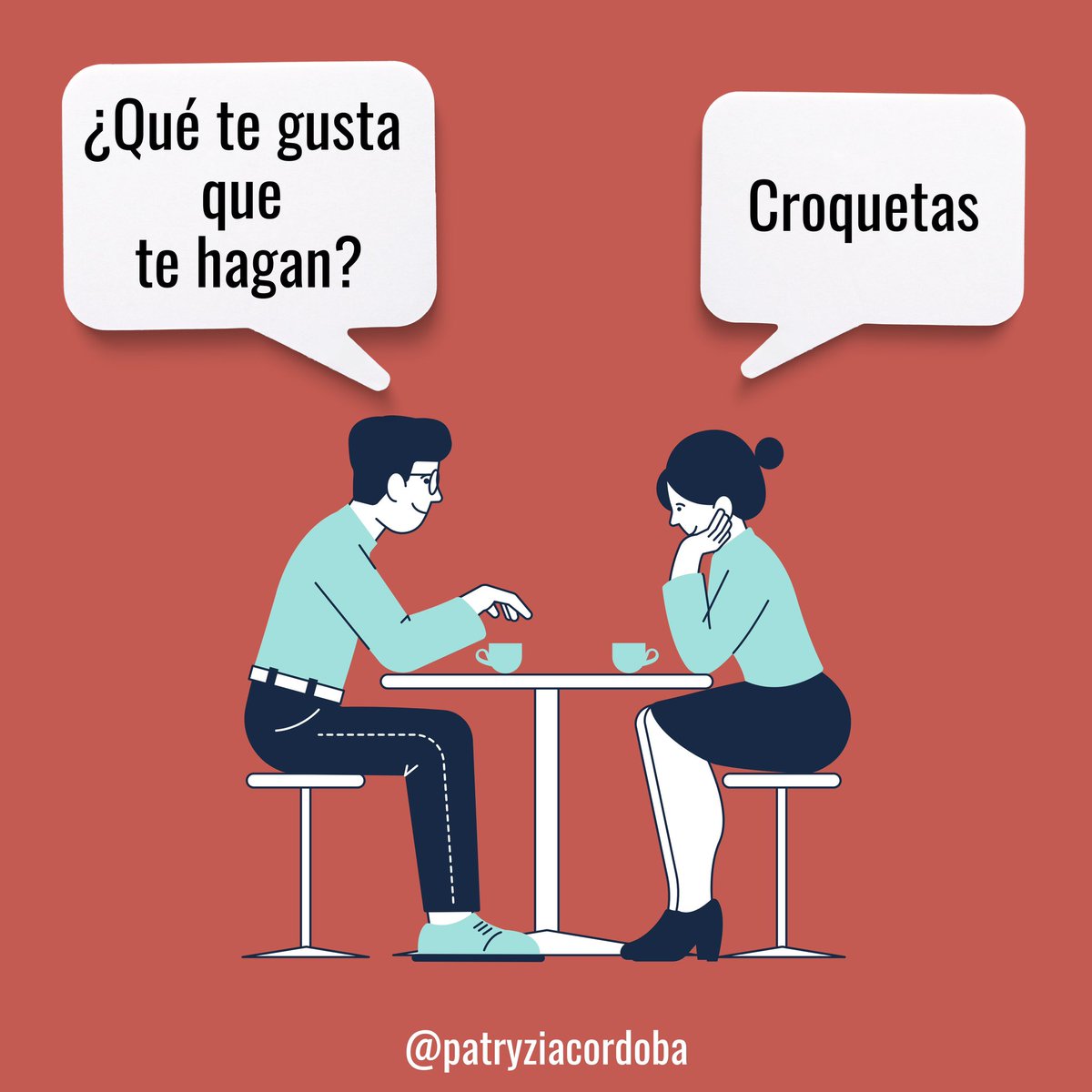 Y punto. 

#lavida #croquetas #humor