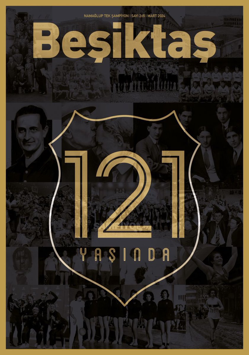 Beşiktaş, 121 yaşında!  

 #121ŞerefliYıl