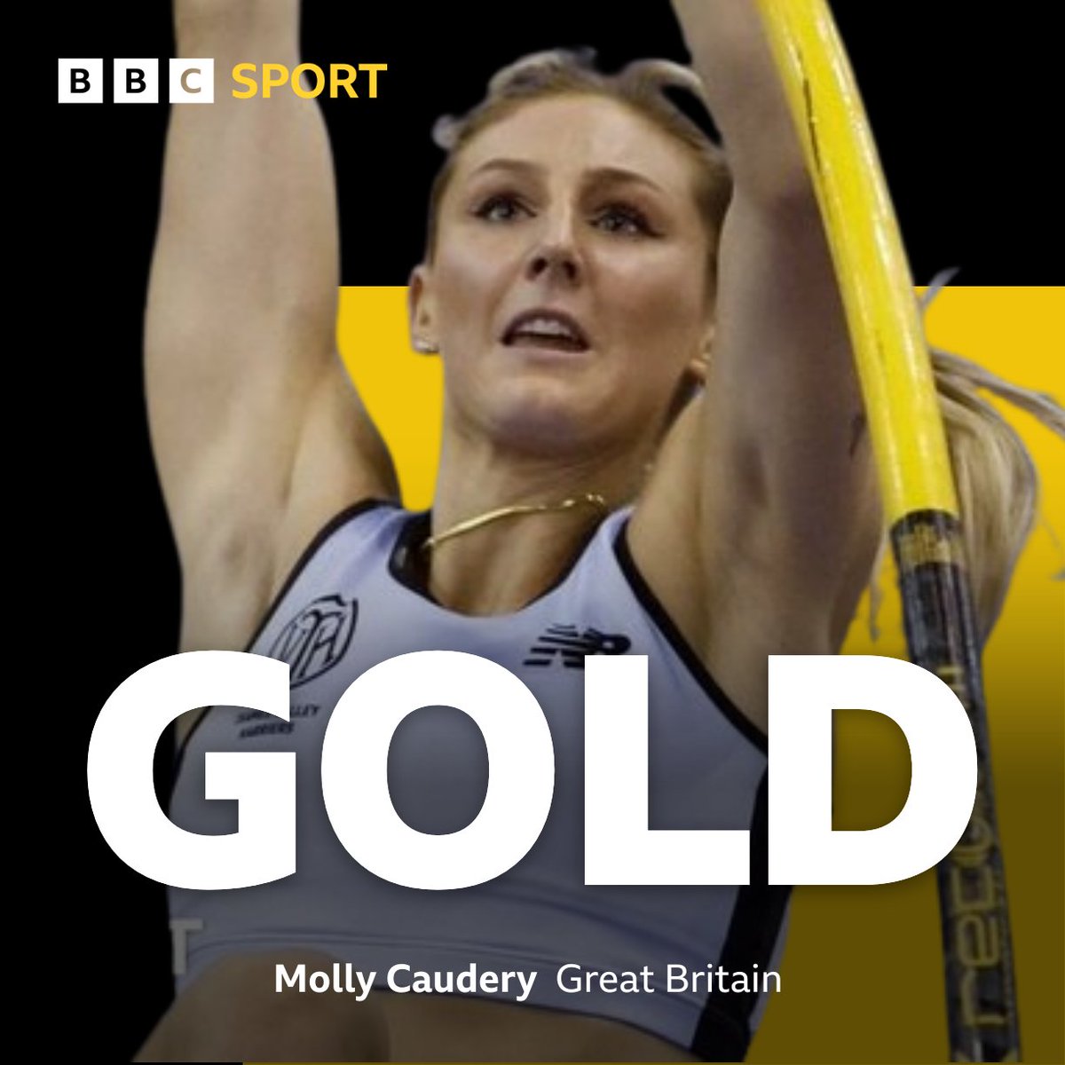 MOLLY CAUDERY IS THE WORLD INDOOR CHAMPION!