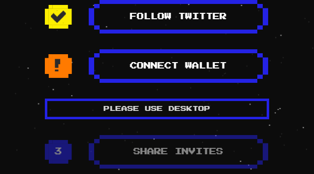 snapdoescrypto's tweet photo. currently keeps telling me to use a desktop even though i am, anyone have a resolution for this issue? $PAC @pacmoon_ https://t.co/m4GTNOeovB