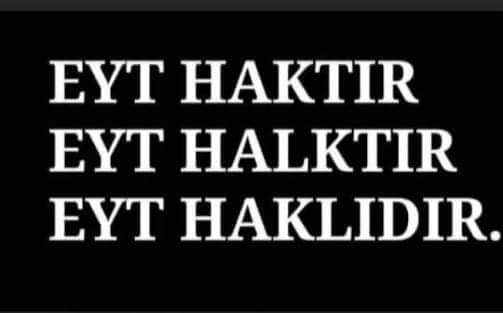 Kısmi de olsa EYT bugün çözüldü 

Yıl dönümünü de gördük

Emek veren bütün dostlarla büyük bir mücadelenin nasıl olacağını bütün dünyaya gösterdik hepimize yine yeniden hayırlı olsun

Yaşasın Eyt kardeşligimiz
#EmeklilikteYaşaTakılanlar