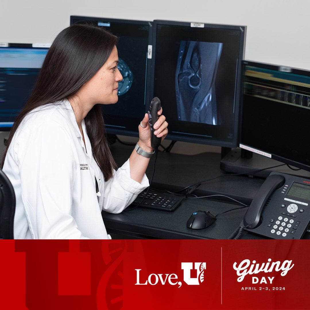 Mark your calendars because we are ONE month away from #UGivingDay! Get excited! #LoveU2024 @UofUGiving @UofUHealth