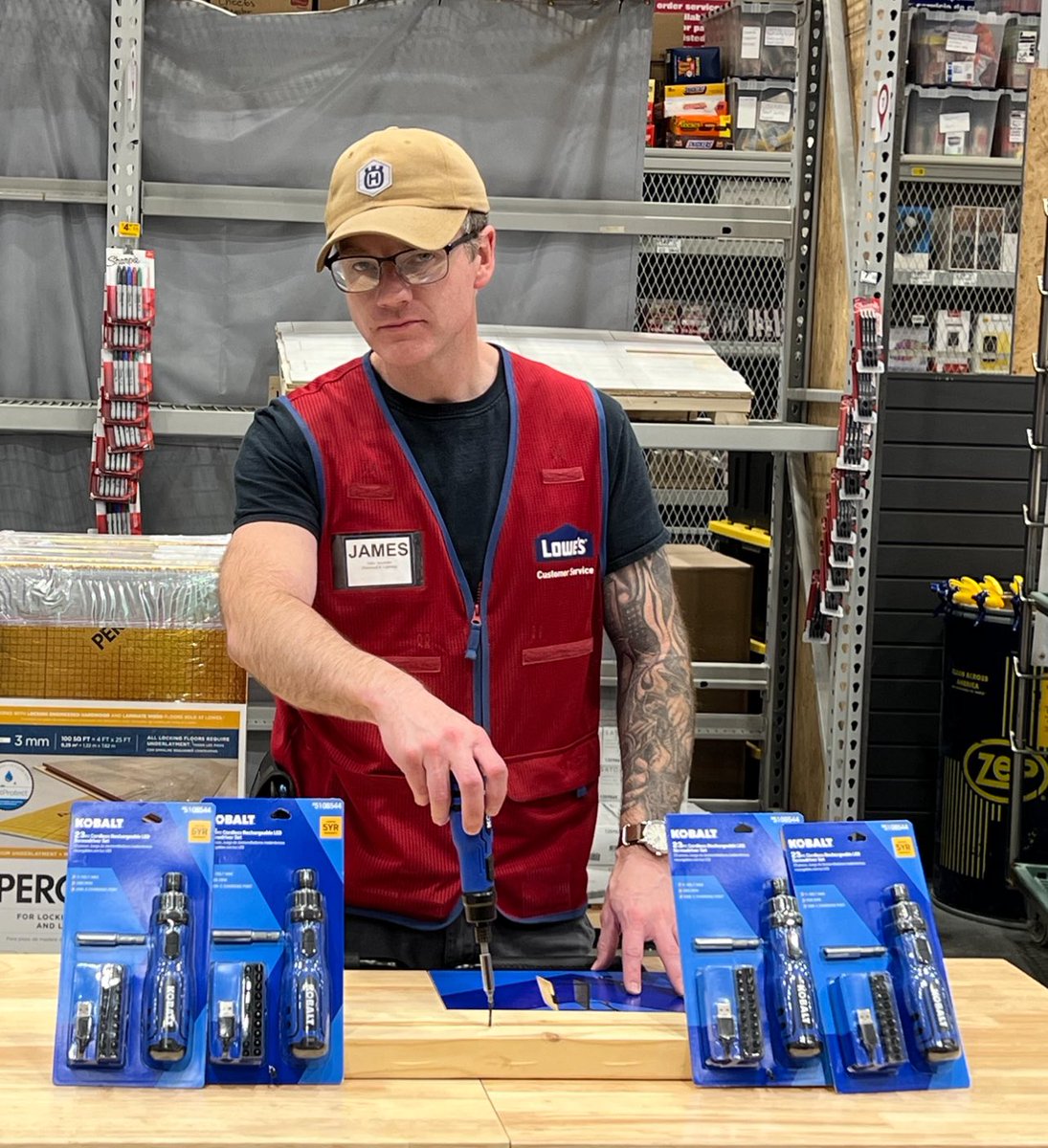 Adam Lilly (@alilly2507) on Twitter photo Swing by your Lewisburg Lowe’s and see for yourself how quick and efficient you can make any project with the Kobalt rechargeable screwdriver set! #R1DEMOS <a href="/RichmondML33/">Melissa Richmond</a> <a href="/TracyKeyes1/">Tracy Keyes</a> <a href="/kennygrimsley/">Kenny Grimsley</a> <a href="/BenitoKomadina/">Benito.Komadina@Lowes</a> Swing by your Lewisburg Lowe’s and see for yourself how quick and efficient you can make any project with the Kobalt rechargeable screwdriver set! #R1DEMOS <a href="/RichmondML33/">Melissa Richmond</a> <a href="/TracyKeyes1/">Tracy Keyes</a> <a href="/kennygrimsley/">Kenny Grimsley</a> <a href="/BenitoKomadina/">Benito.Komadina@Lowes</a>