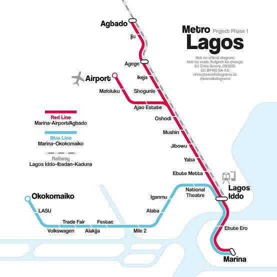 I warmly congratulate the Government and people of Lagos on the landmark launch of the Red Line. @jidesanwoolu has fulfilled the dream of visionary Governors LK Jakande, @officialABAT Fashola etc after 40 years in the wilderness. More lines, trains and stations should be added.