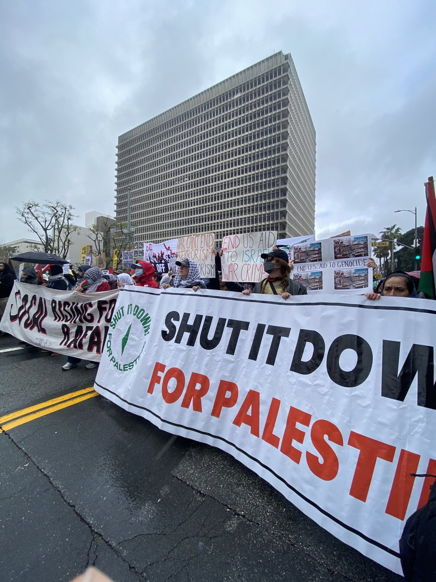 los angeles for a free palestine 🇵🇸❤️