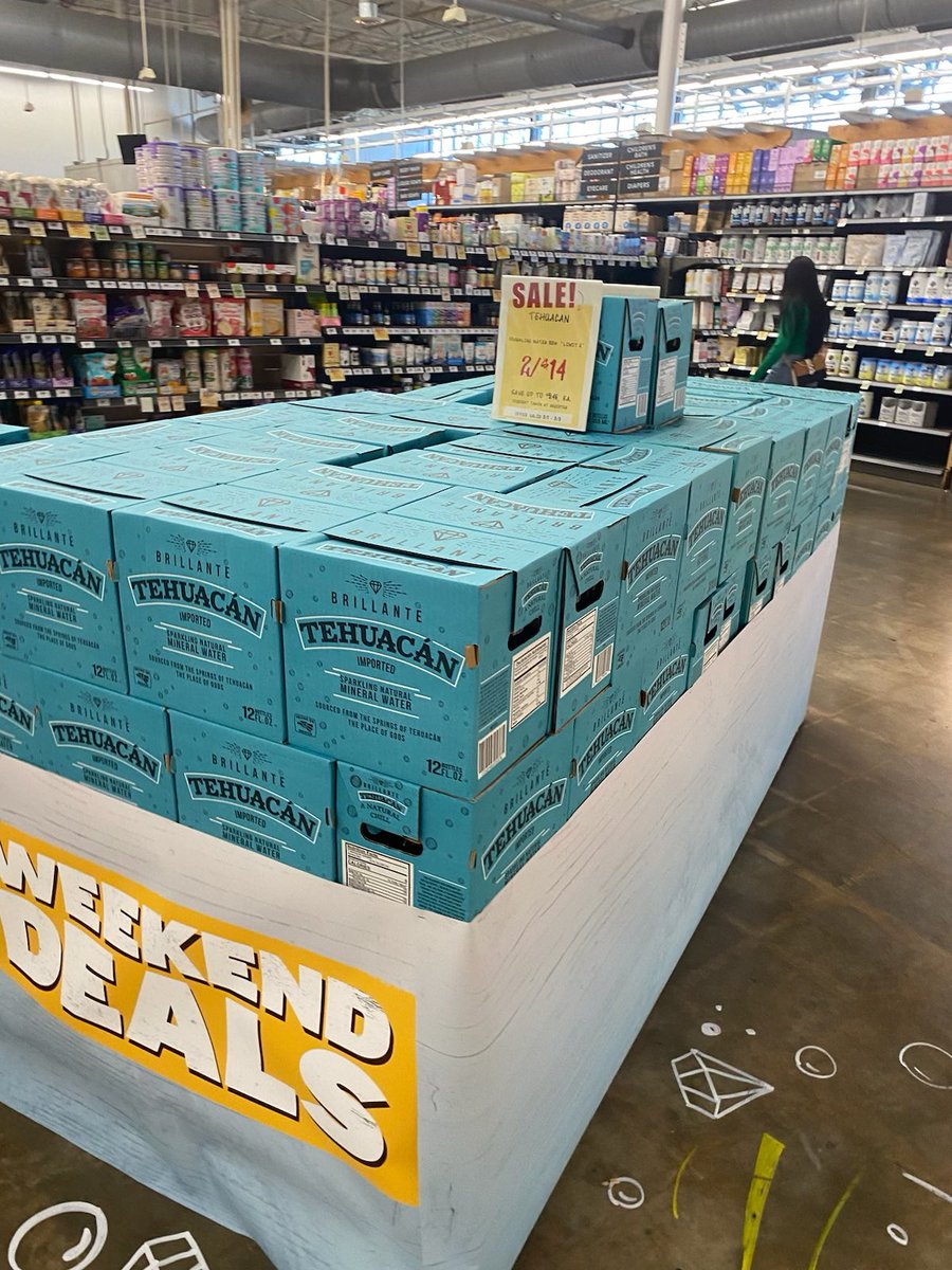 Huge sale this weekend at a @CentralMarket near you! #bubbly #mineralwater