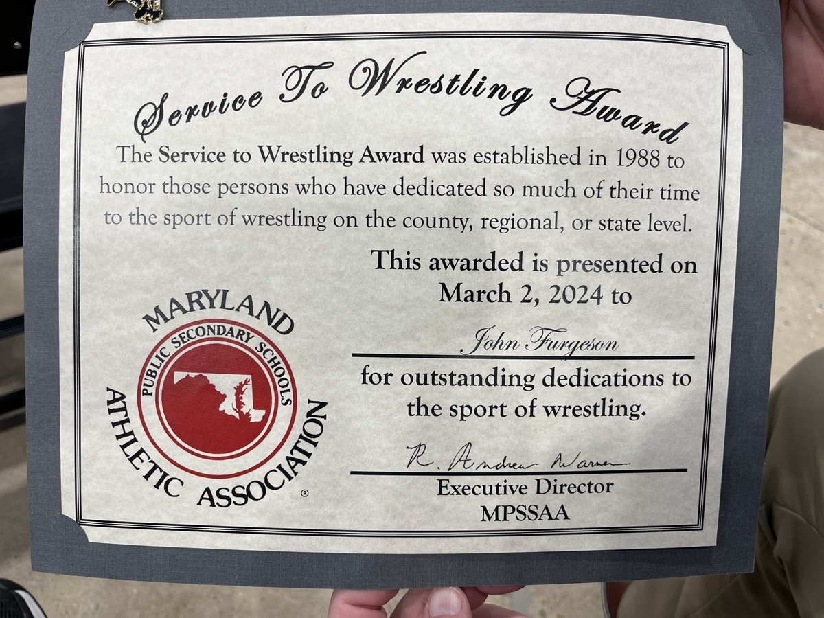 We always knew Coach Furgeson was the best, but after being recognized with a well deserved award today, the whole state knows what an amazing leader and role model he is! 👏🏽