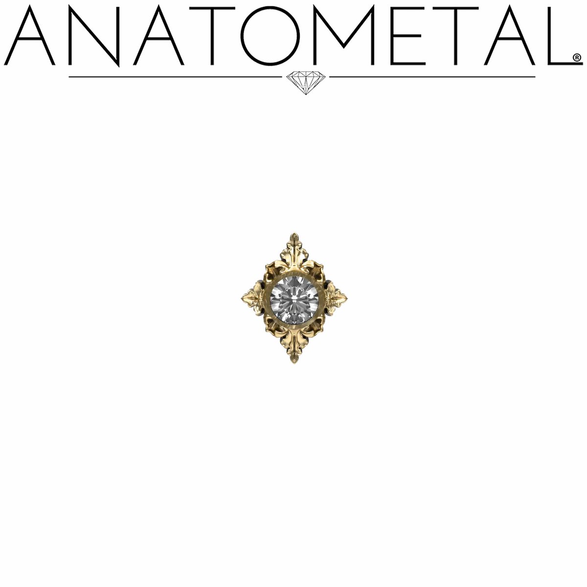 Embrace nature's finesse with the Manteca ends where lustrous gold leaves elegantly embrace a dazzling gemstone for a bloom of brilliance. 🌿✨💎 #Anatometal #18kGold #18KGoldbodyjewelry #Bodyjewelry #Safepiercings #GenuineGemstones #Customjewelry
