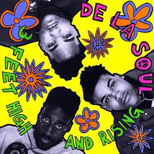 OldSchool80s's tweet image. Mar 3, 1989: 35 years ago, De La Soul released their debut album, 3 Feet High and Rising. #80s