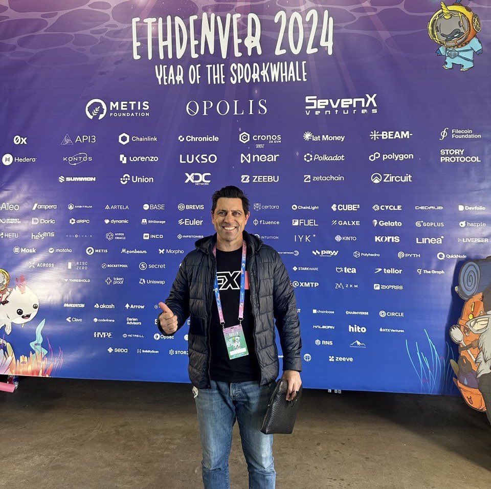 Our founders are having a blast! @EthereumDenver #ETHDenver2024