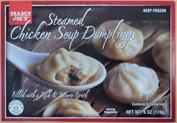Trader Joe’s is recalling over 61,000 pounds of their steamed chicken soup dumplings due to the possible contamination of hard plastic from a permanent marker-type pen. trib.al/MaV4RDg