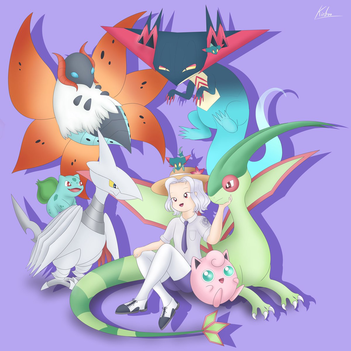 kirboo97's tweet image. ⭐️I’m Kirboo (She/Her)
⭐️I spent time to draw as artist.
⭐️Multi fandom Fire Emblem, Pokemon, Yu-Gi-Oh, Miraculous and more.
⭐️I like ships. Totally subjective.
⭐️I speak mostly FR and ENG.
⭐️I collect merchs and plushies.
+*:゚+。.☆.+*:゚+。.☆🌺 +*:゚+。.☆.+*:゚+。.☆