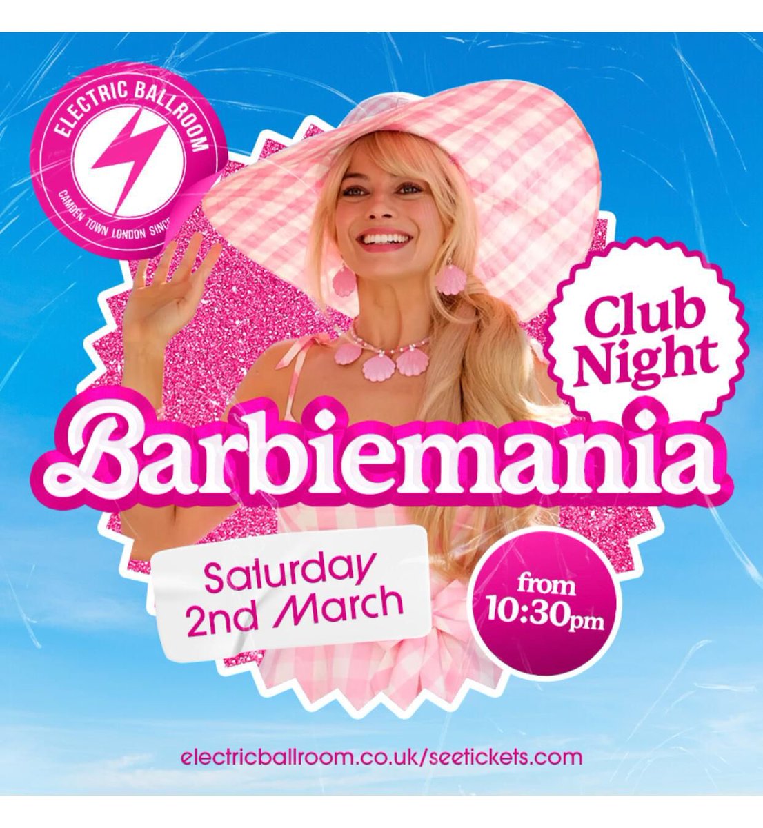 HiFivePhil's tweet photo. Calling all Barbie &amp; Ken’s…. I’ll be playing your favourite tunes at a special club night @EBallroomCamden from 10.30 🎧 🎶 https://t.co/fCdh5ualEY