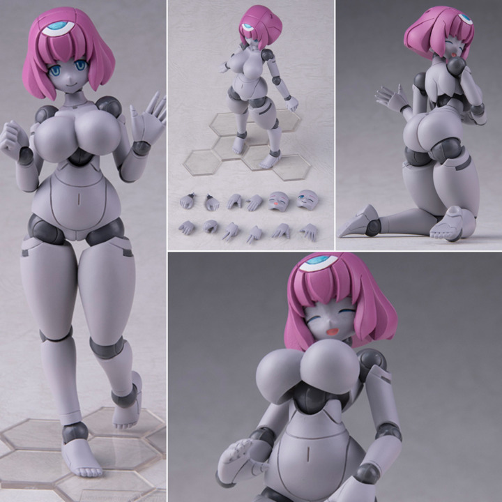Daibadi Production's adorable Polynian FLL Iana is back in a gray skin tone! She features three sweet interchangeable facial expressions and is super-fun to pose. A stand and a variety of interchangeable hands are included!

💟 Preorder Now 💟
shop.hlj.com/3uHgfdX