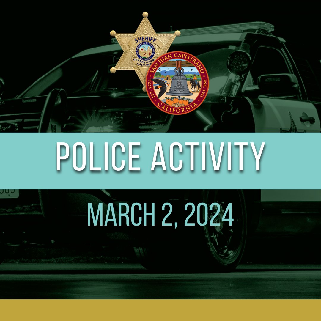 Deputies are currently working with <a href="/OCFireAuthority/">OCFA</a> in the area of Ortega Hwy and Rancho Verde Rd.  Please avoid the area until further notice.  There is no threat to the public and we will provide an update as soon as possible.