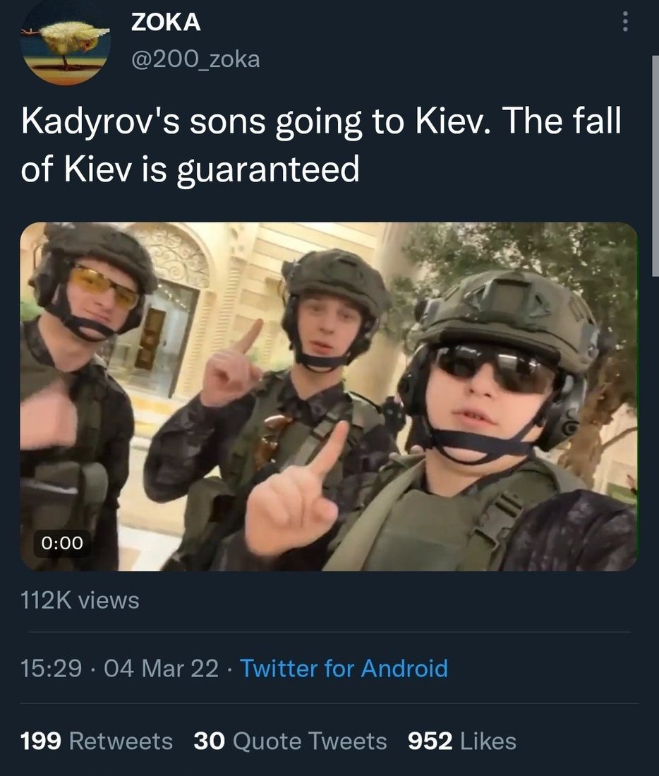 If you want to see one of the most stupid tweets ever made, it is this one, made by me 2 years ago. I have to admit, I was really dumb. But I hope you guys see now that I have changed and now support Ukraine fully! And it will be minimum till Ukraine wins this war!!!