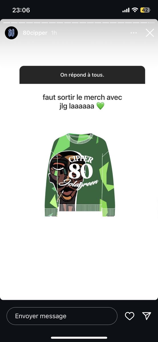 jolagreen23fc's tweet image. @80cipper j’espère ils ont prit leur place à la maroquinerie !