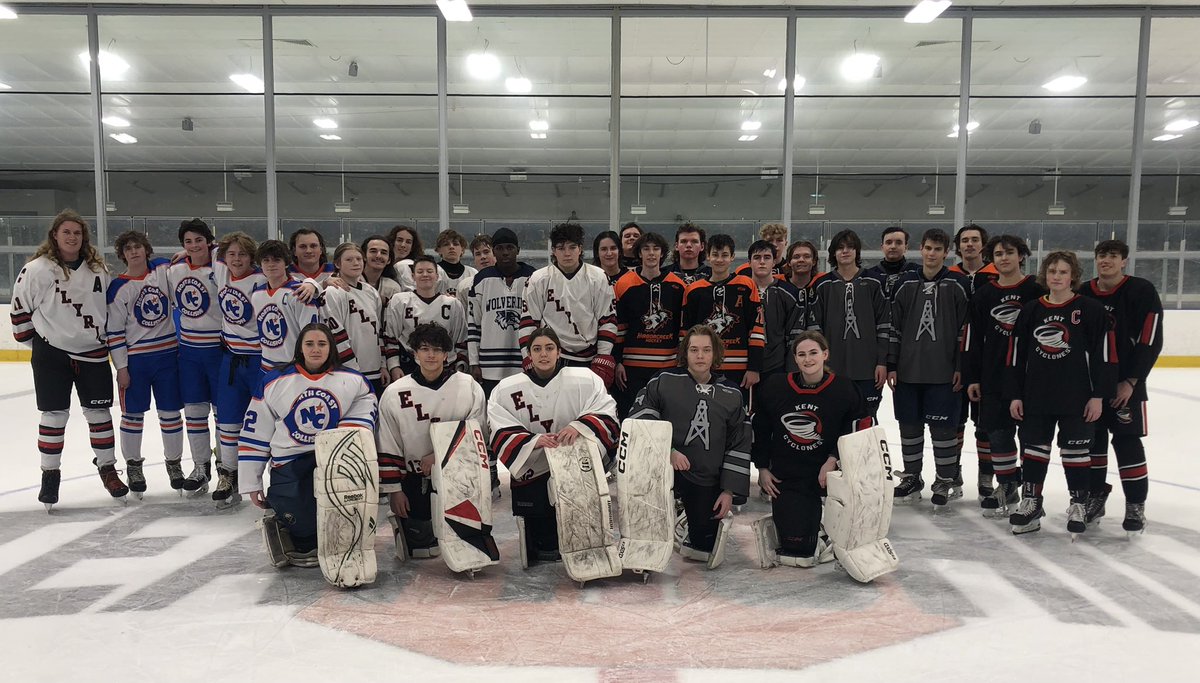 2023-24 North Coast High School Hockey League- National Division 

Team Dark beat Team Light, 9-6, today . 

It was a good day. Congrats, All-Stars!!