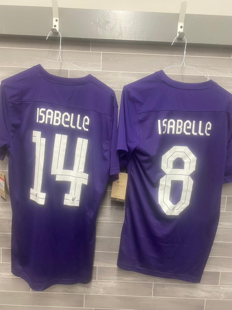 What a special day, got to watch both the Walker men playing football together with Isabelle’s name on their shirts, alongside an amazing team together in memory of all their beautiful babies 💖 all thanks to the amazing @honeysucklelwh @LFCFoundation @LWHCharity @MHLFC1892