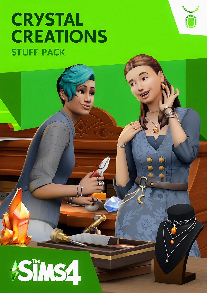 Ready for a 2nd chance, Simmers?

I have another TWO codes for #TheSims4CrystalCreations stuff packs up for grabs, redeemable on #EAapp 🙌

Draw will be made TOMORROW at 9pm UK time 🕘 (I will definitely be home then 😅)

LIKE &amp; SHARE this post, and make sure you're following