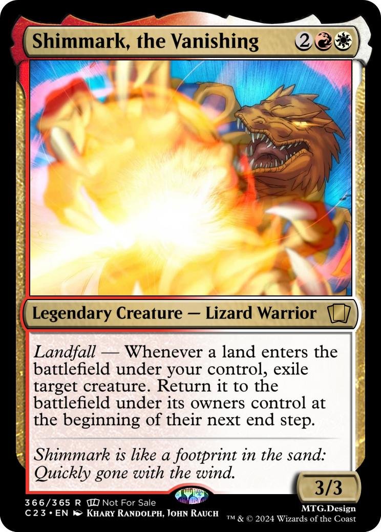 ChaoticADay's tweet photo. I'm baaaaaaaack! This won't be a regular thing, just whenever I have an idea I like. Also, if anyone has a good suggestion for places to make a good gallery of all my cards so far, I'd love to hear it. https://t.co/PV8TLJ8J9r